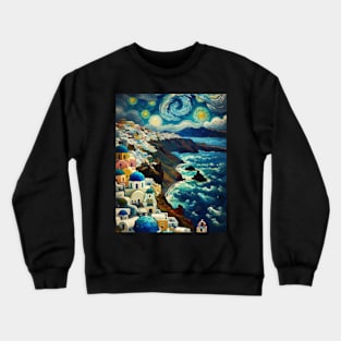 Van Gogh's house Crewneck Sweatshirt